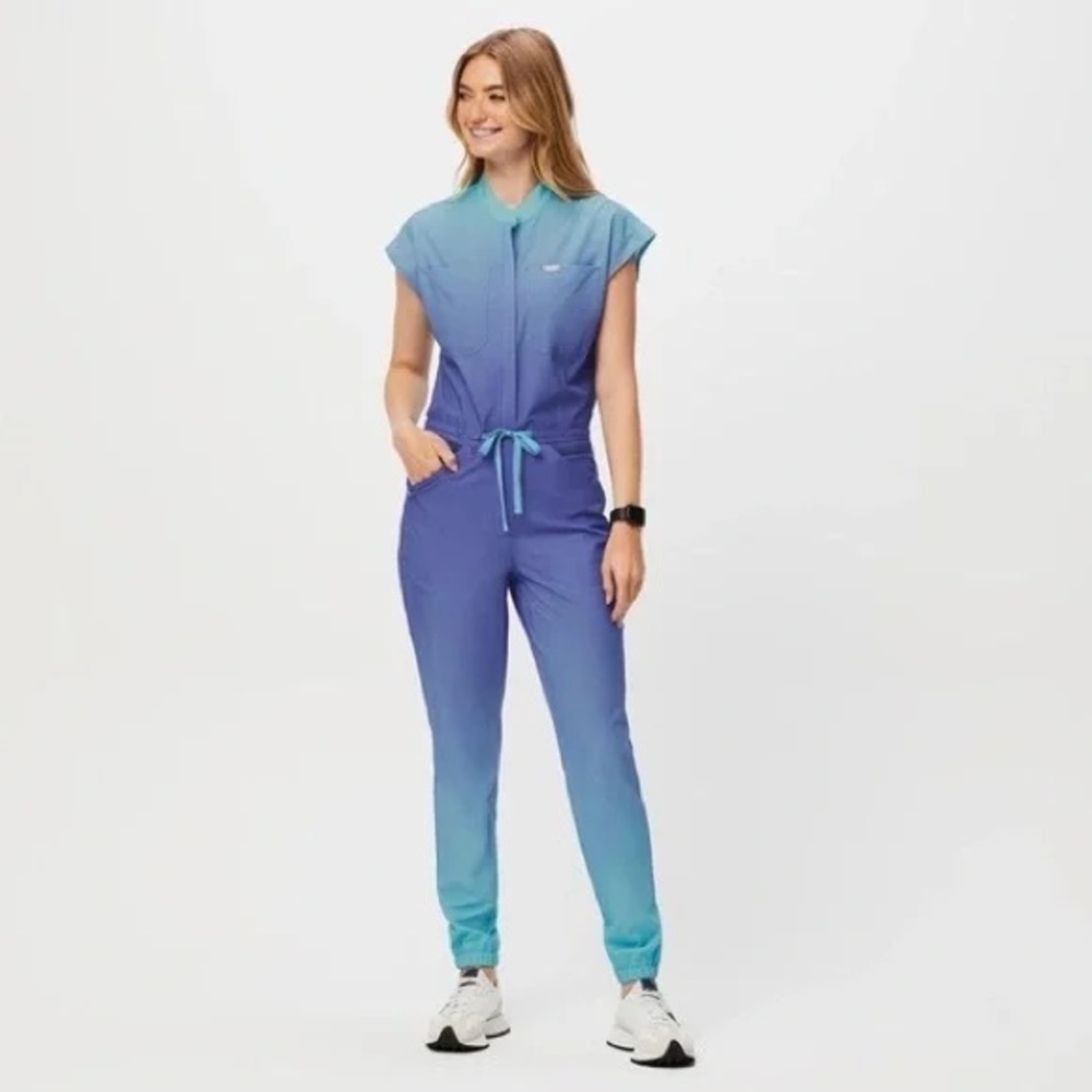 FIGS Scrub Ombré Horizon Jumpsuit